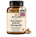 Ashwagandha KSM-66® 500mg, 60 Vegan Capsules