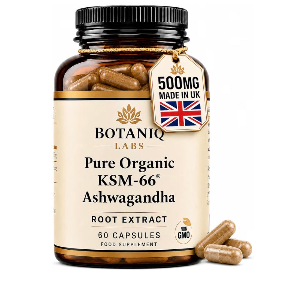 Ashwagandha KSM-66® 500mg, 60 Vegan Capsules